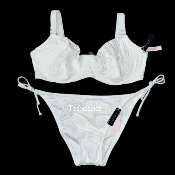 Victorias Secret Swim Wicked Push up without padding Bikini top & bottom Set - Picture 1 of 4